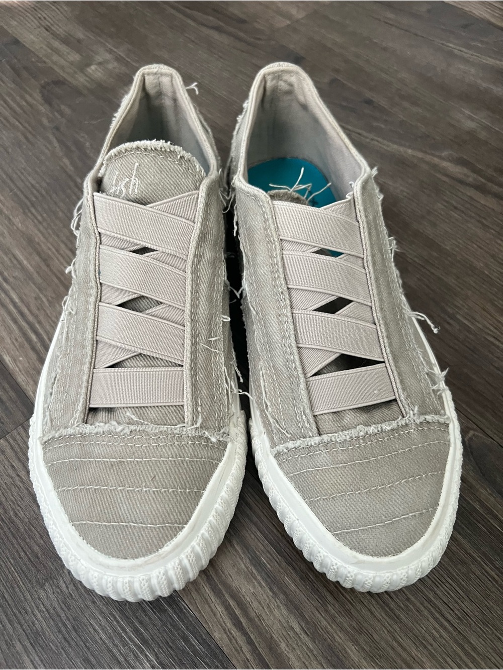 Blowfish Green Slip On Sneakers
